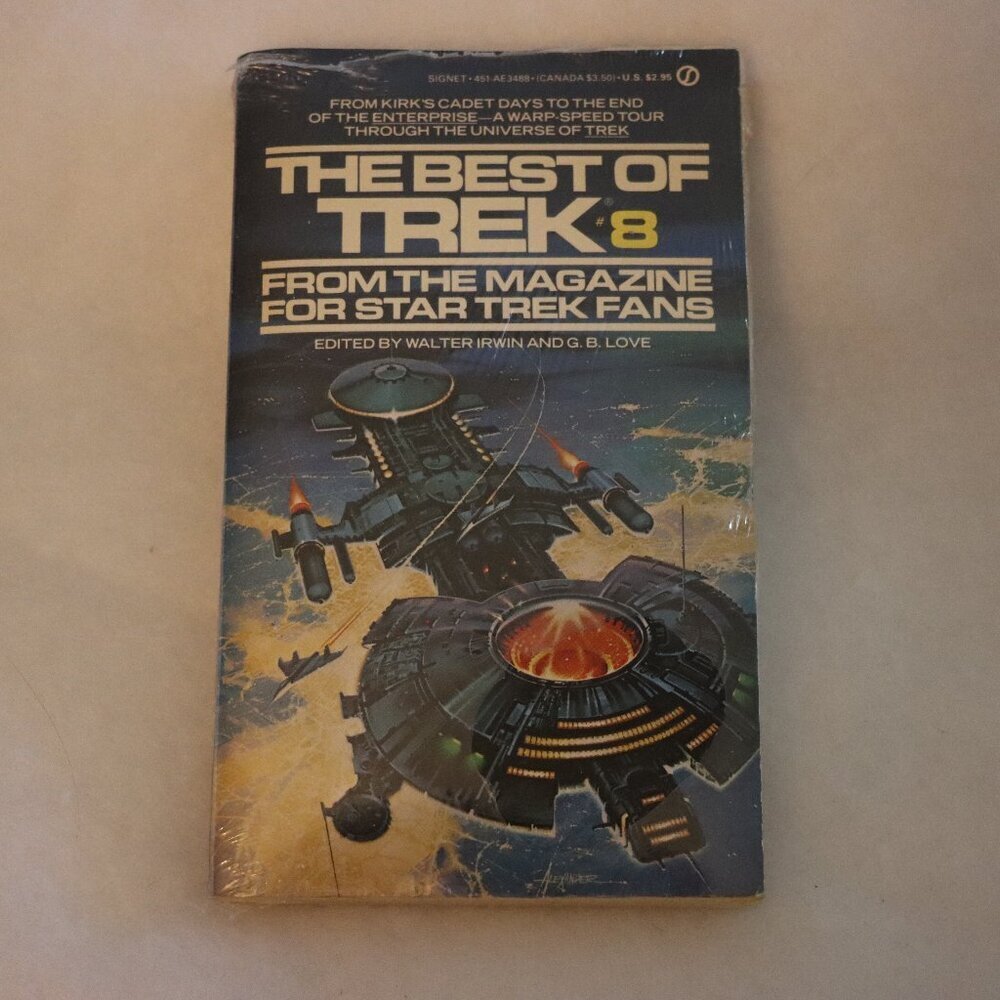 The Best of Trek #4: From the Magazine for Star Trek Fans Book, Paperback, nwt